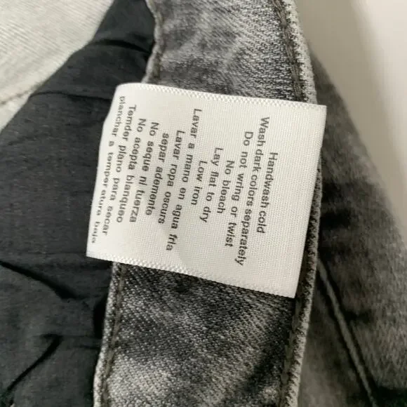 Judy Blue Women Full Size Button Fly High Waist Cuffed Capris 24 Gray Denim 23 - Picture 14 of 15